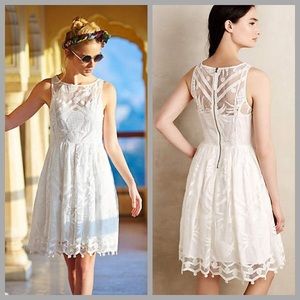 Anthropologie Maeve Pina lace Dress